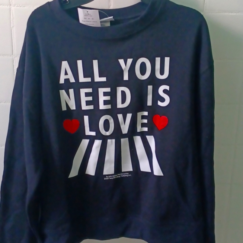 Lyrics by Lennon&McCartney Small, Black sweater